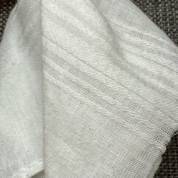 Halloween Ghost Pin Brooch Handmade White Handkerchief Orange Ribbon Cute Spooky - Picture 9 of 9